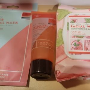 Watermelon + sweet mint,aloe beauty bundle skincare